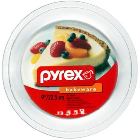 PYREX Pyrex 6001003 9 in. Glass Pie Plate - Pack Of 6 304287